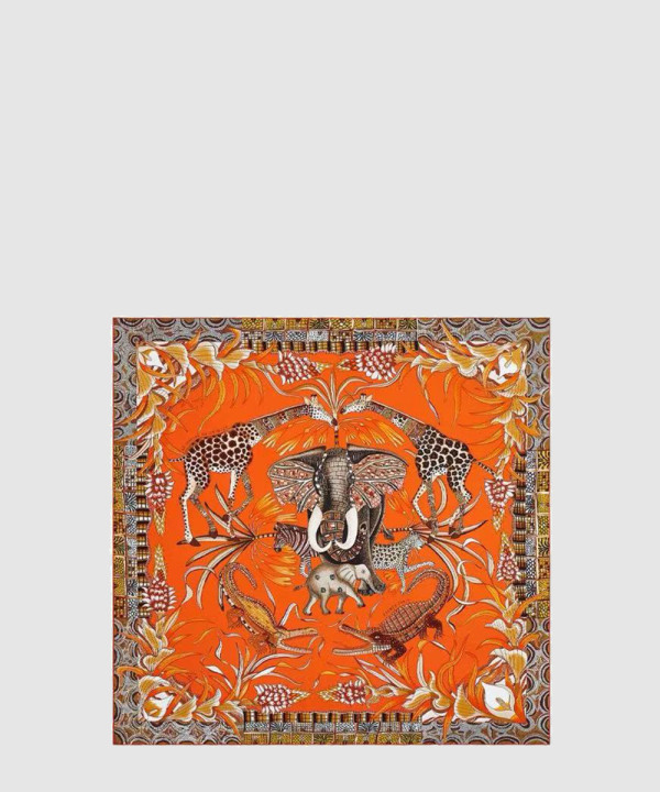 에르메스 Zambezi River Festival 스카프 90