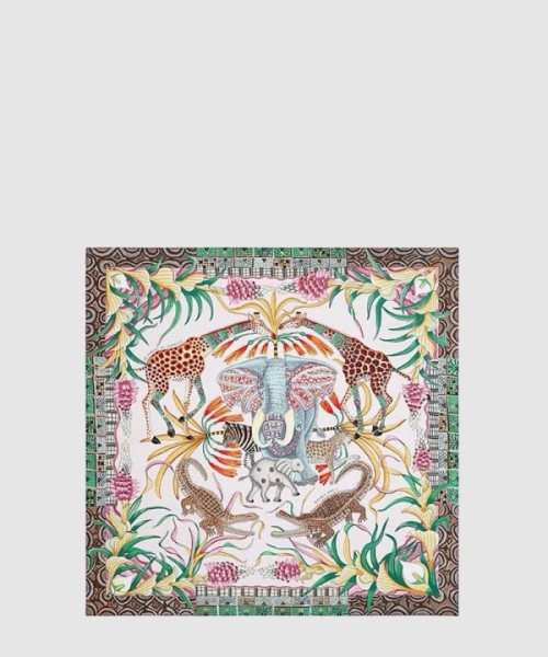 에르메스 Zambezi River Festival 스카프 90