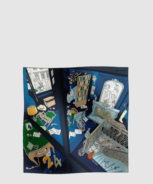 에르메스 Mystere au 24 스카프 90