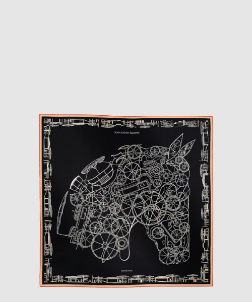 에르메스 Complication Equestre 스카프 90