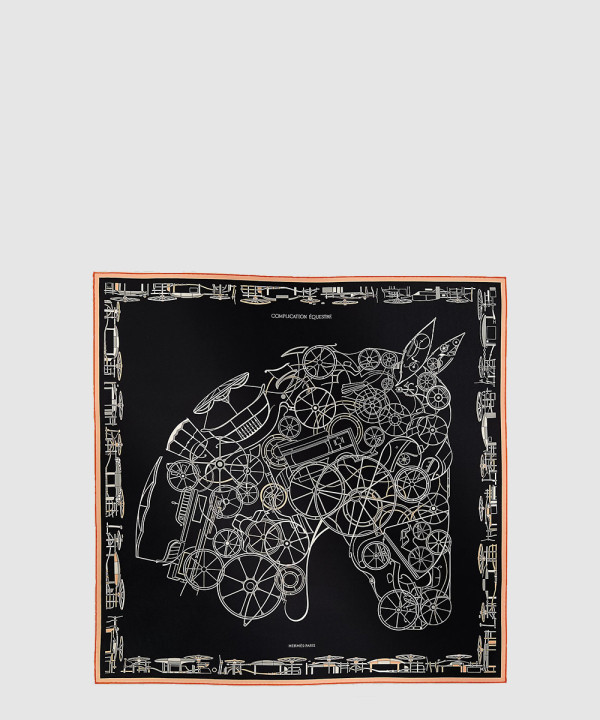 에르메스 Complication Equestre 스카프 90