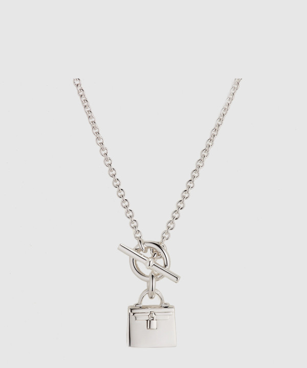 에르메스 Amulettes Kelly 목걸이
