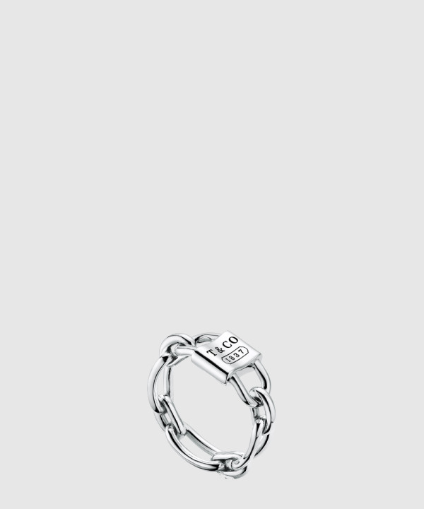 티파니앤코 스몰 더블 락 링