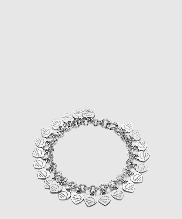 티파니앤코 멀티 하트 태그 브레이슬릿