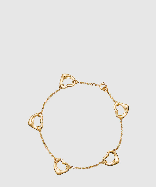 티파니앤코 오픈 하트 브레이슬릿