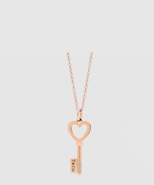티파니앤코 하트 키 펜던트