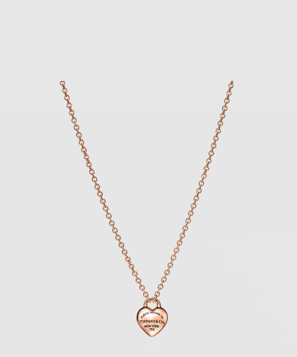 티파니앤코 풀 하트 펜던트