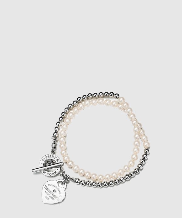 티파니앤코 랩 비드 브레이슬릿