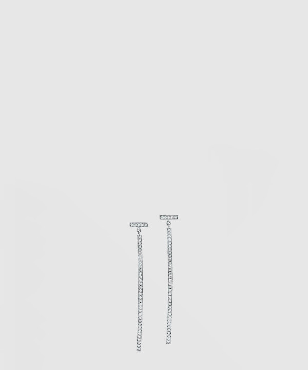 티파니앤코 다이아몬드 바 귀걸이