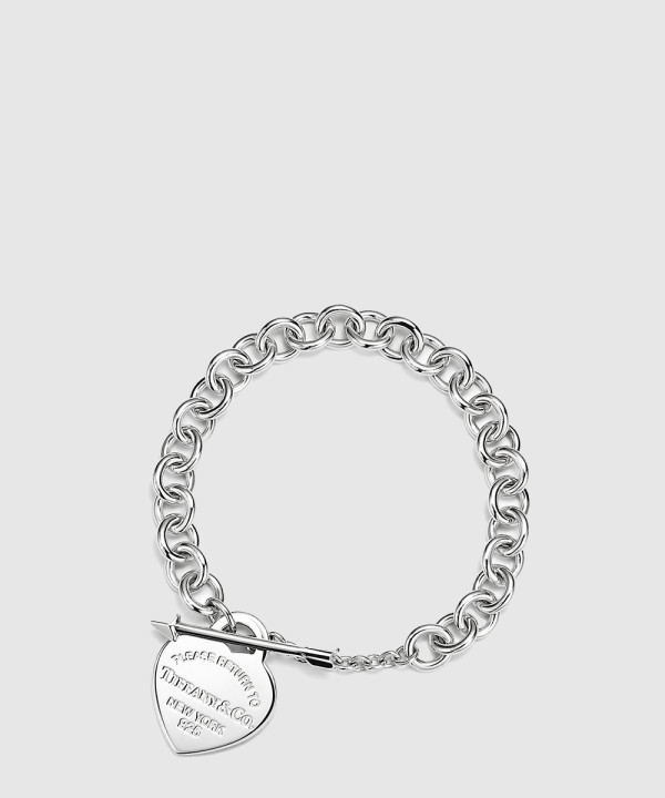 티파니앤코 러브스트럭 하트 태그 브레이슬릿