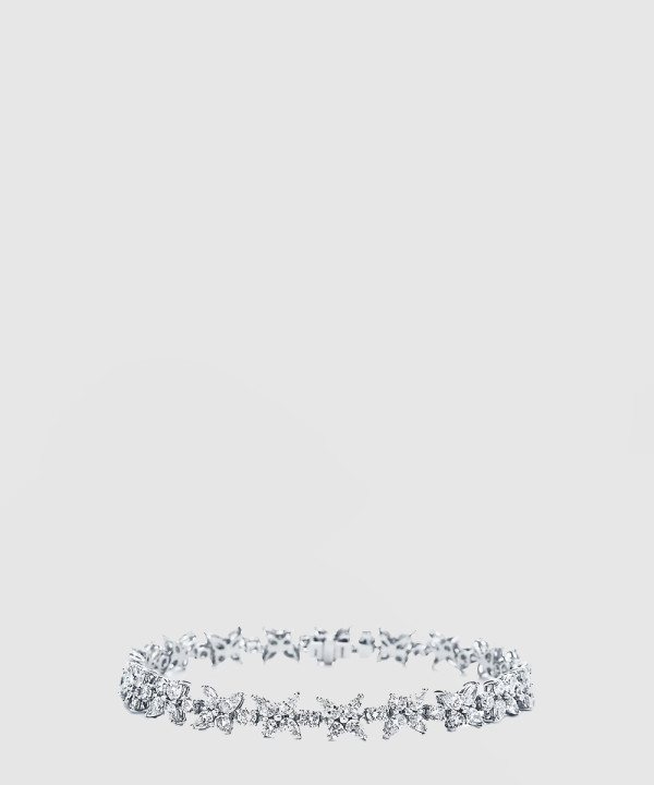 티파니앤코 클러스터 테니스 브레이슬릿