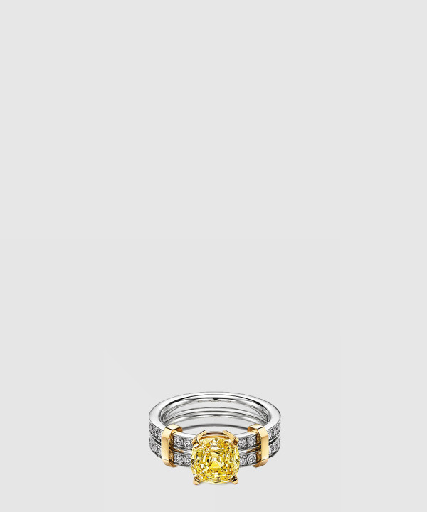 티파니앤코 골드 큐빅 반지