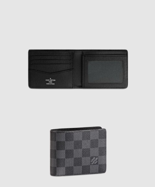 루이비통 코팅 캔버스 지갑 M64002