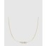 펜디 바게트 네크리스 8AH252