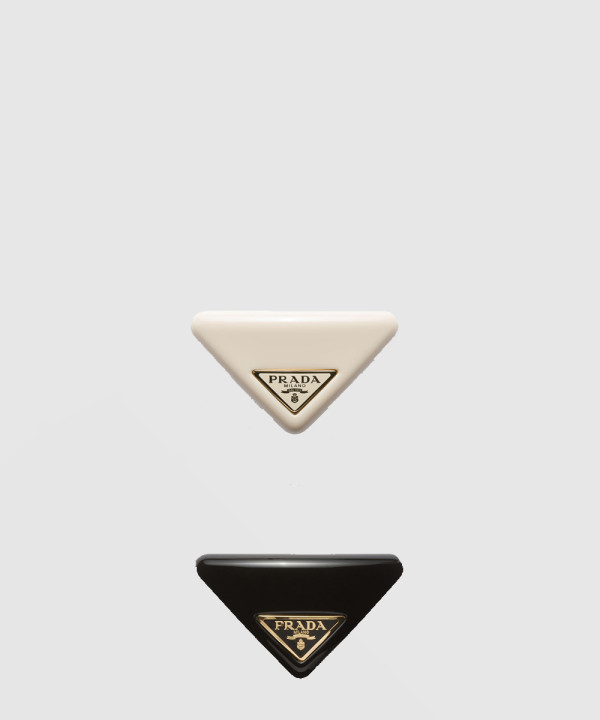 프라다 플렉시글래스 헤어 클립 1lF159