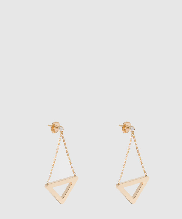 프라다 이터널 골드 드롭 귀걸이 1JO862