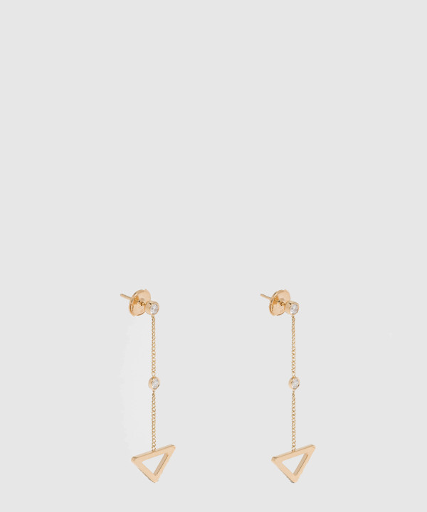 프라다 이터널 골드 드롭 귀걸이 1JO861