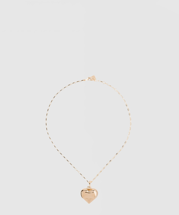 프라다 이터널 골드 소형 펜던트 목걸이 1JCA32