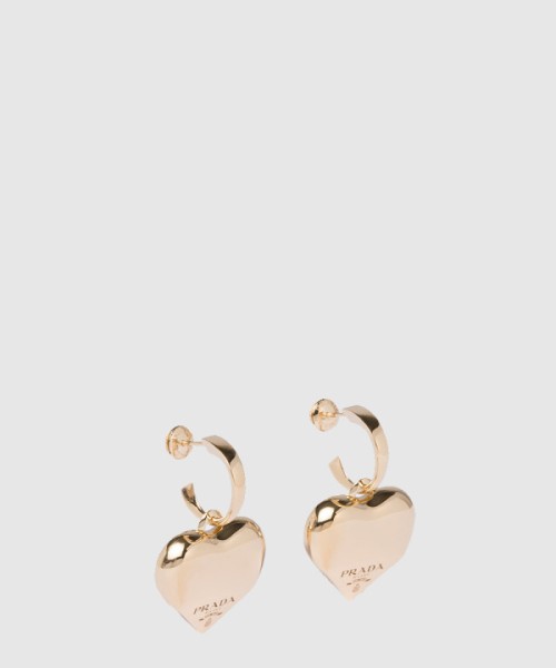 프라다 이터널 골드 중형 드롭 귀걸이 1JO967