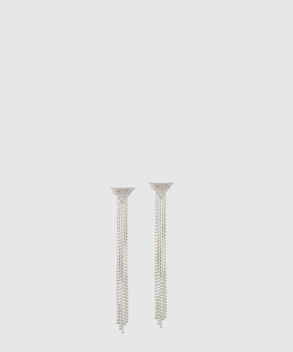 프라다 크리스탈 로고 주얼스 귀걸이 1JO773