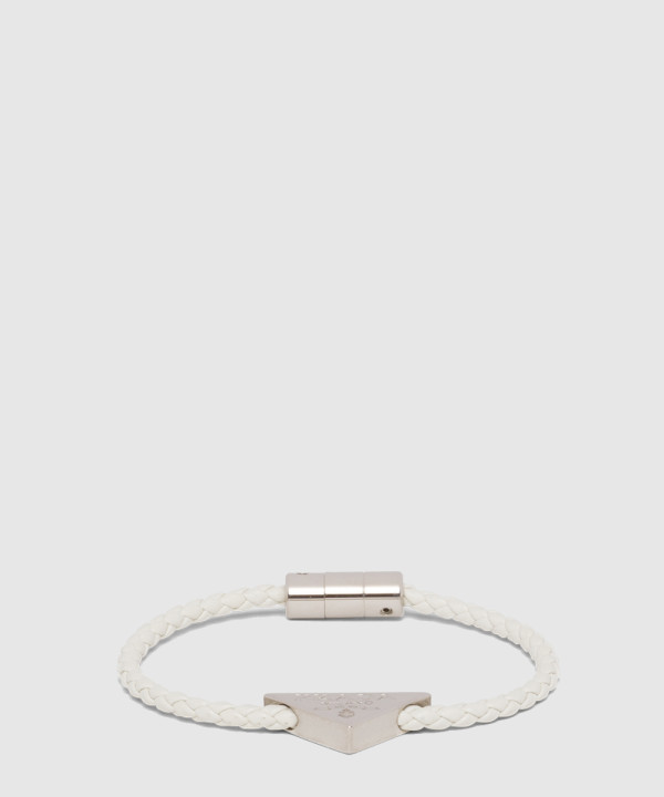 프라다 브레이디드 나파 가죽 브레이슬릿 1IB350