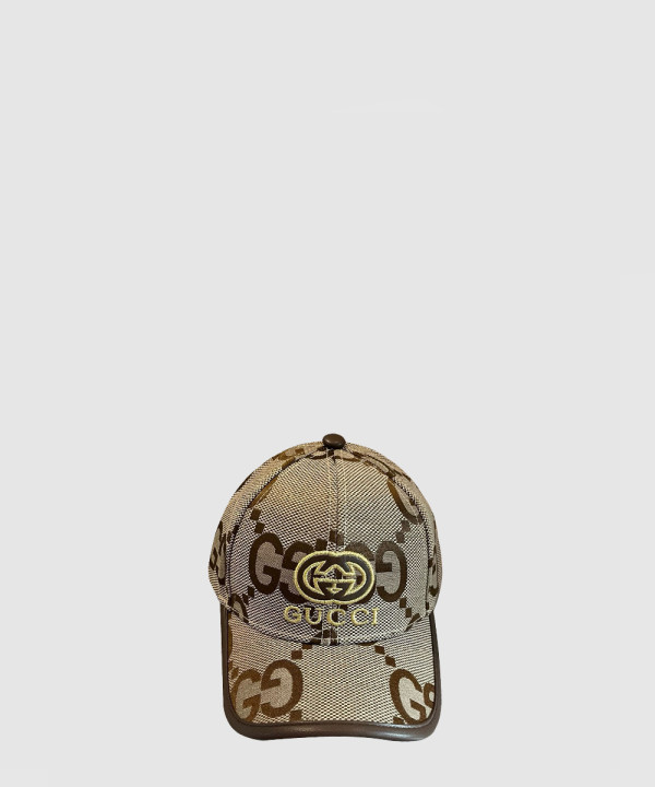 구찌 점보 GG 캔버스 베이스볼 캡 681263