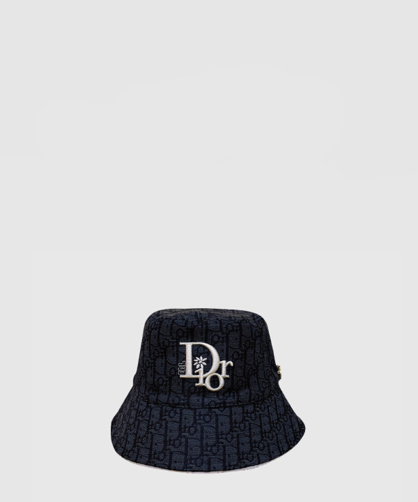 디올 양면 디올 로고 버킷햇 68UL2