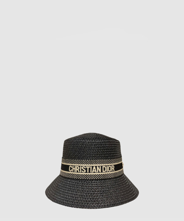 디올 넓은 챙 모자 34DBP