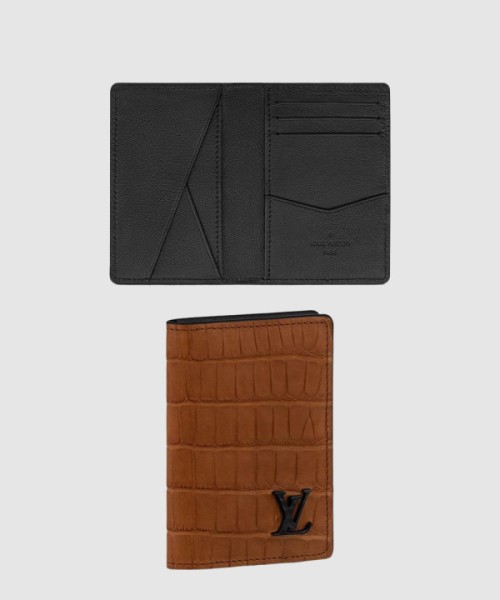 루이비통 악어 포켓 머니클립 N81822