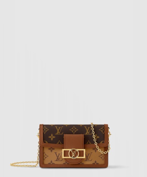 루이비통 도핀 체인 월릿 M68746