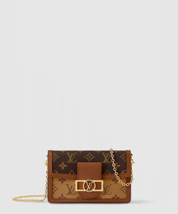 루이비통 도핀 체인 월릿 M68746