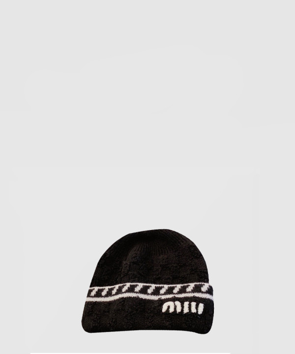 미우미우 니트모자 5HC333