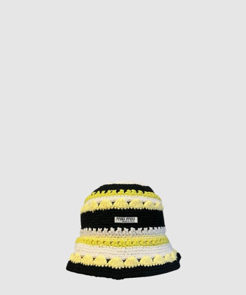 미우미우 크로셰 햇 5HC286