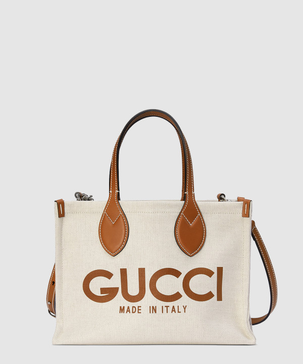 구찌 프린트 미니 토트백 772144