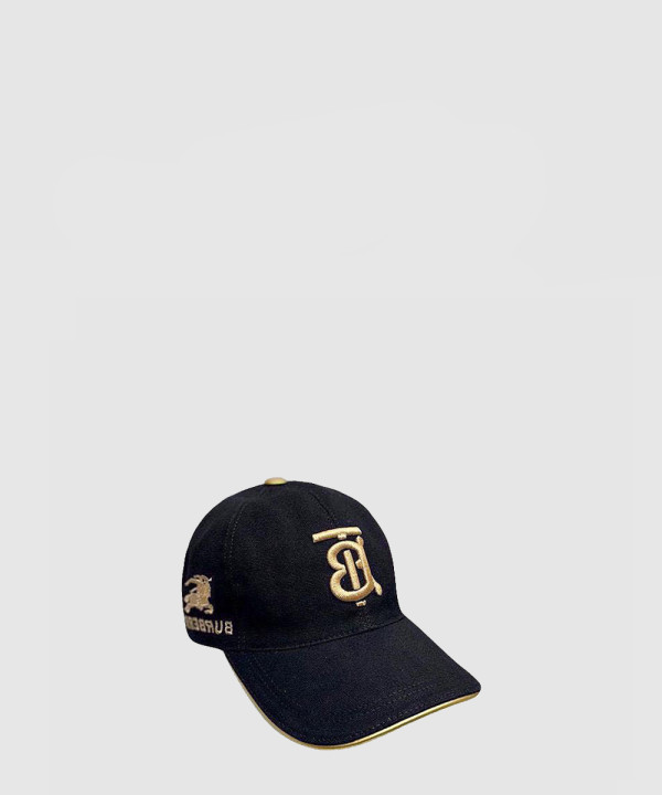 버버리 자수 로고 베이스볼 캡 43753233