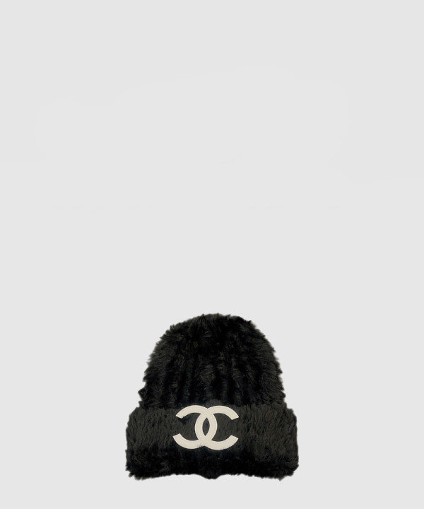 샤넬 램스울 비니 AA2841