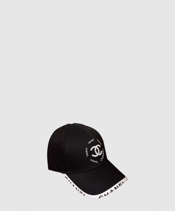 샤넬 자수 베이스볼 캡 AA8843