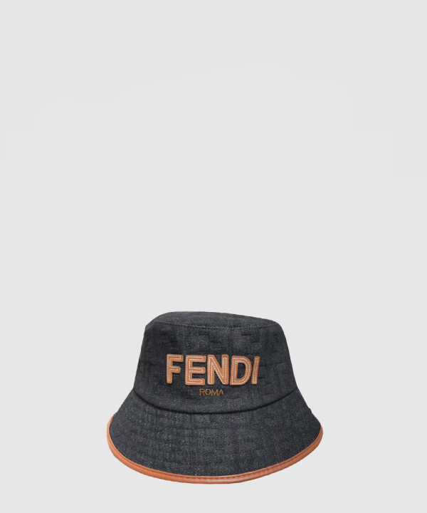 펜디 데님 벙거지 FXQ963