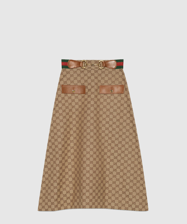 구찌 GG 캔버스 스커트