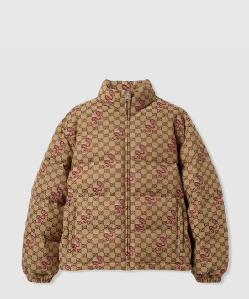 구찌 GG 캔버스 봄버 재킷