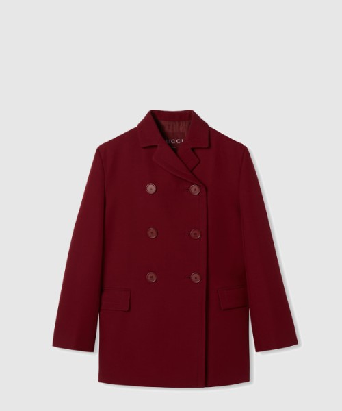 구찌 울 실크 캐디 재킷 마르탱게일