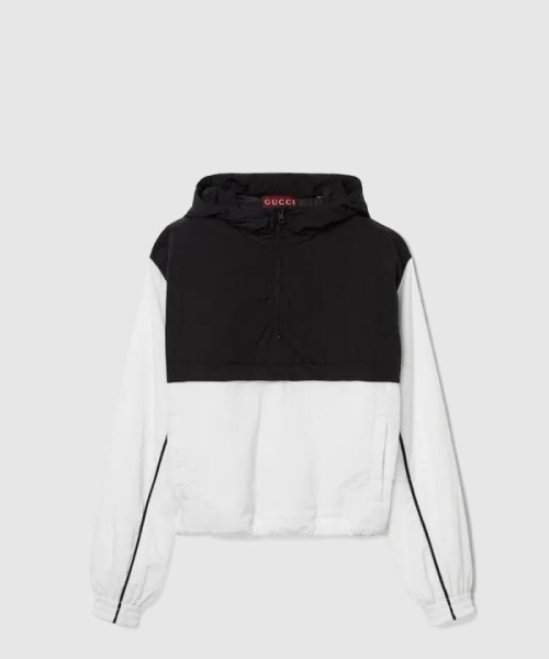 구찌 GG 나일론 후드 집업 재킷