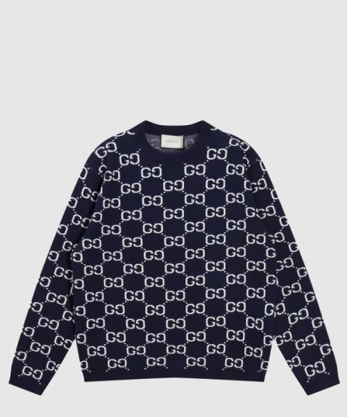 구찌 로고 니트 상의