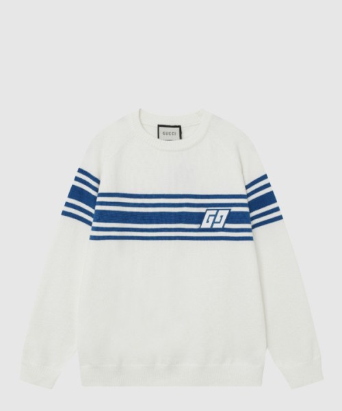 구찌 로고 니트 상의