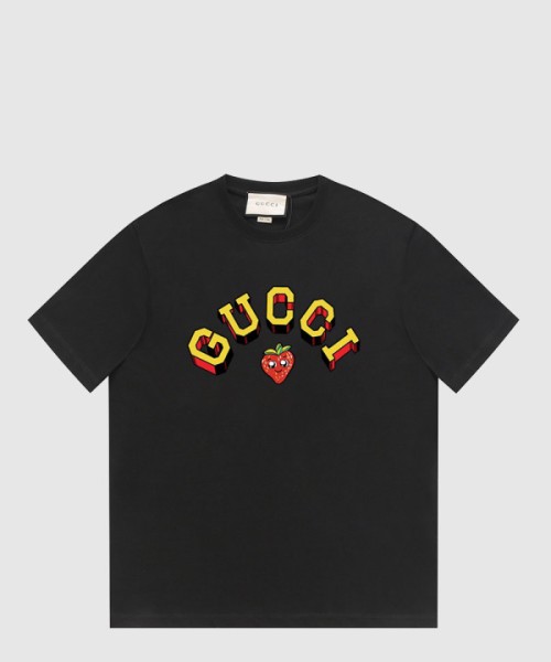 구찌 로고 프린트 반팔