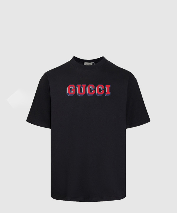 구찌 로고 프린트 반팔