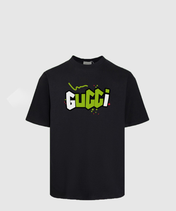 구찌 로고 프린트 반팔