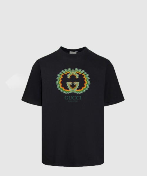 구찌 로고 프린트 반팔