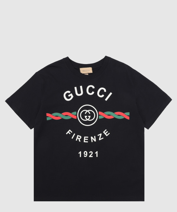 구찌 로고 프린트 반팔