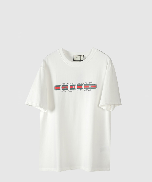 구찌 로고 프린트 반팔